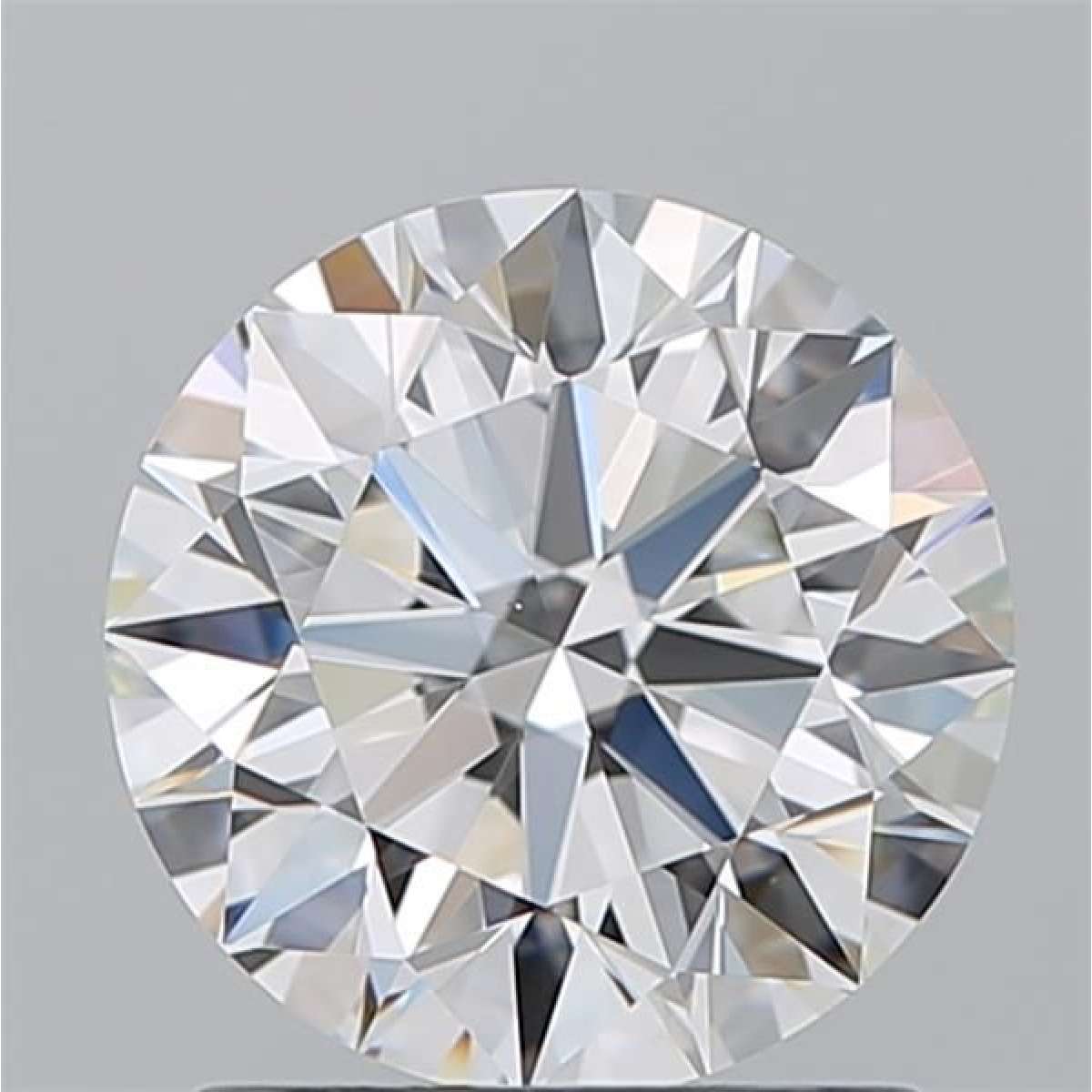 Certified Diamond GIA Carats 1.5 Color F Clarity VS1  EX  EX  EX Fluorescence FNT Brown No Milky No EyeClean 100%