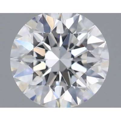 Certified Diamond GIA Carats 0.52 Color D Clarity VS1  EX  EX  EX Fluorescence FNT Brown No Green No Milky No EyeClean 100%