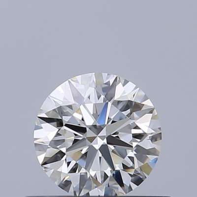 Certified Diamond GIA Carats 0.5 Color F Clarity VVS1  EX  EX  EX Fluorescence NON Brown No Milky No EyeClean 100%