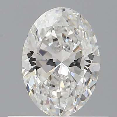 Certified Diamond GIA Carats 0.51 Color F Clarity VVS2  -  EX  VG Fluorescence FNT Brown No Green No Milky No EyeClean 100%