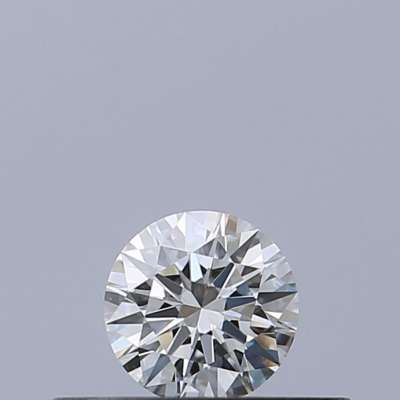 Certified Diamond IGI Carats 0.2 Color F Clarity VVS1  EX  EX  EX Fluorescence NON Brown No Milky No EyeClean 100%