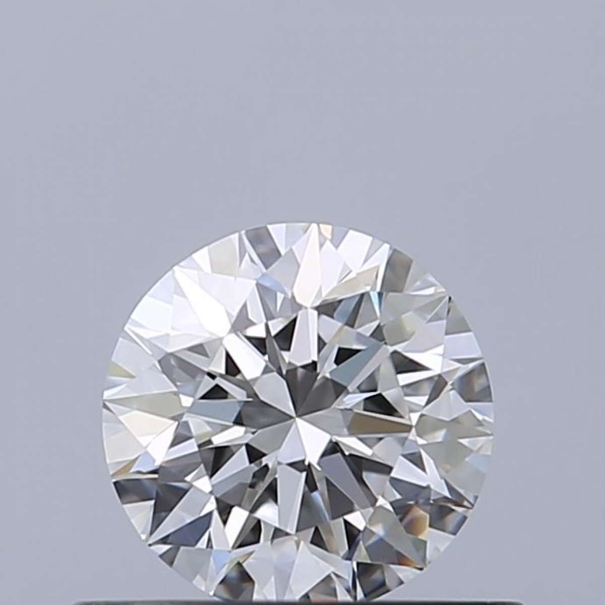 Certified Diamond GIA Carats 0.5 Color D Clarity VVS2  EX  EX  EX Fluorescence FNT Brown No Green No Milky No EyeClean 100%