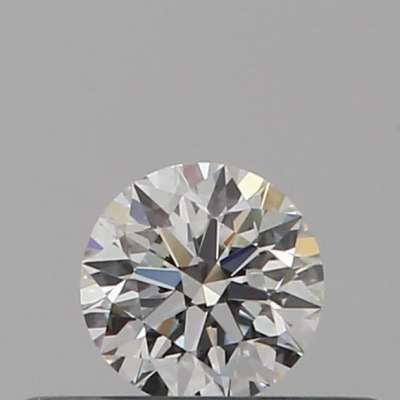Certified Diamond GIA Carats 0.2 Color H Clarity VVS1  EX  EX  EX Fluorescence FNT Brown No Green No Milky No EyeClean 100%