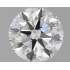 Certified Diamond GIA Carats 1.3 Color F Clarity VVS2  EX  EX  EX Fluorescence NON Brown No Milky No EyeClean 100%