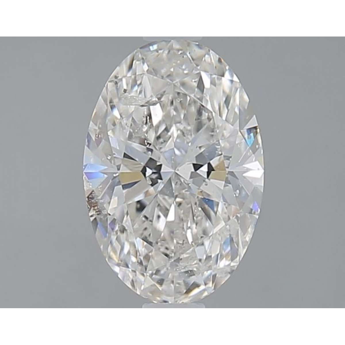 Diamante Certificato HRD Carati 1.2 Colore G Purezza SI2  -  EX  EX Fluorescenza MED Brown No Green No Milky No EyeClean 100%