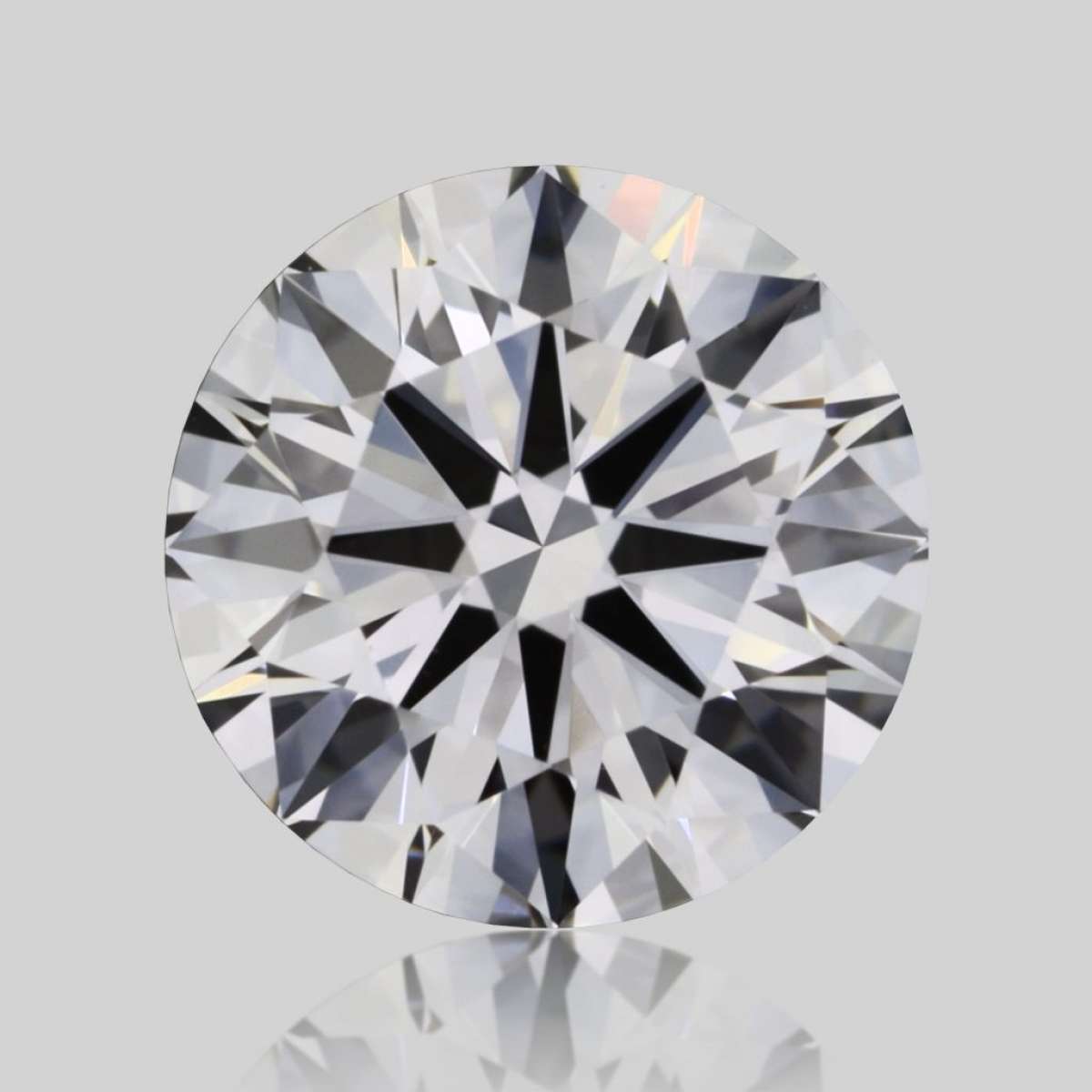 Certified Diamond IGI Carats 0.58 Color F Clarity VVS1  EX  EX  EX Fluorescence NON Brown No Green No Milky No EyeClean 100%