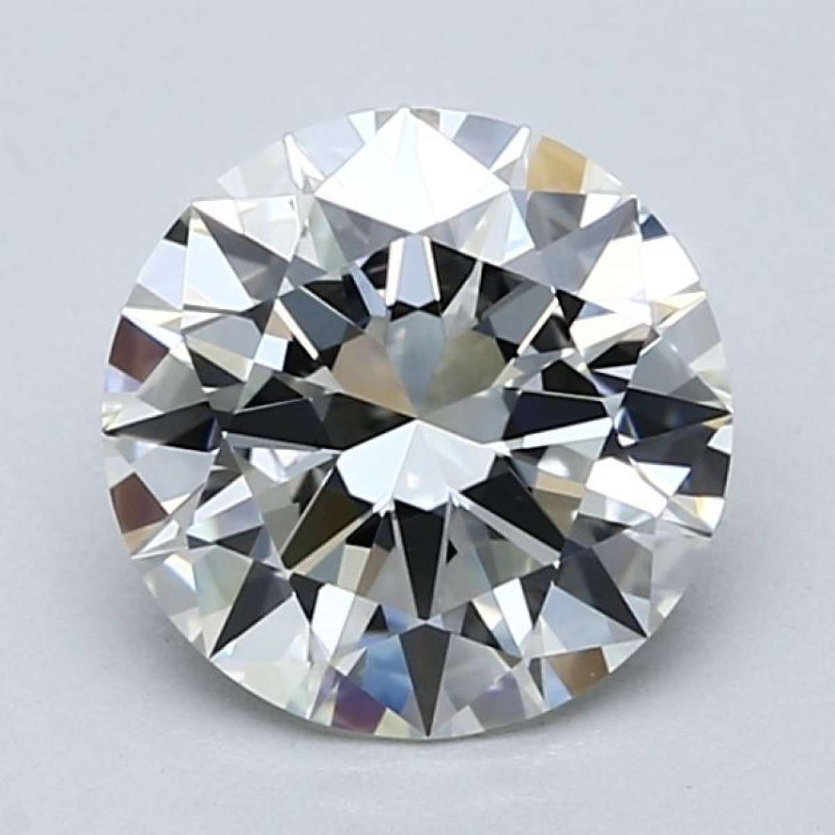 Diamante Certificato GIA Carati 1.9 Colore H Purezza VVS1  EX  EX  EX Fluorescenza NON Brown No Green No Milky No EyeClean 100%