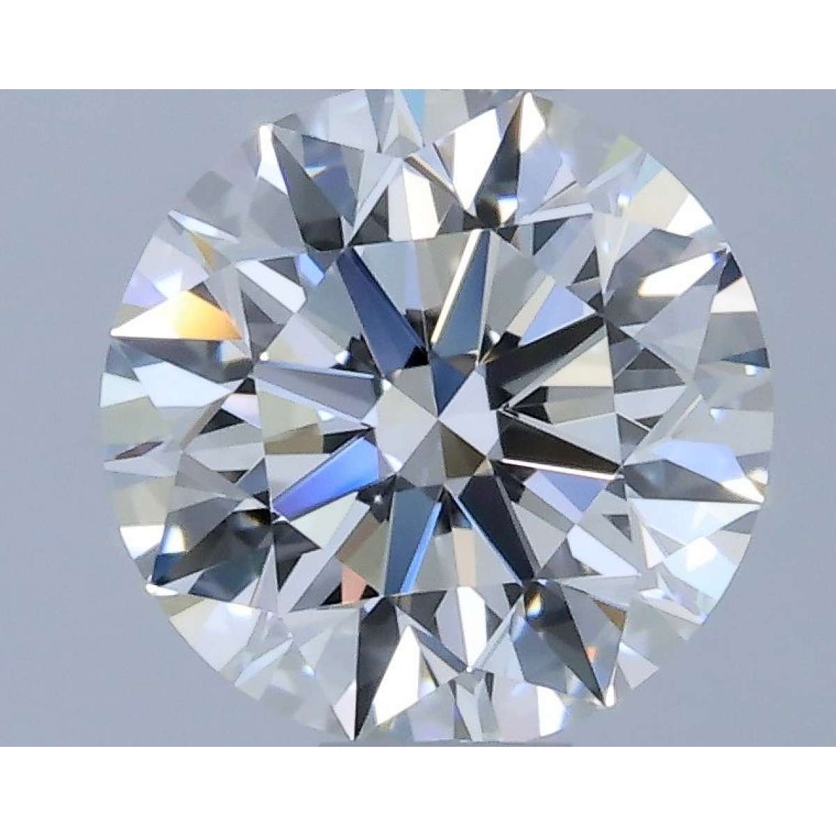 Diamante Certificato GIA Carati 0.58 Colore G Purezza VVS1  EX  EX  EX Fluorescenza NON Brown No Green No Milky No EyeClean 100%