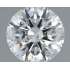 Certified Diamond IGI Carats 0.5 Color F Clarity SI2  EX  EX  EX Fluorescence FNT Brown No Green No Milky No EyeClean 100%