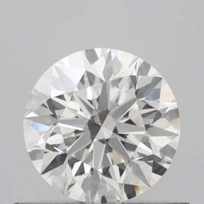 Certified Diamond IGI Carats 0.57 Color H Clarity SI1  EX  EX  EX Fluorescence FNT Brown No Green No Milky No EyeClean 100%