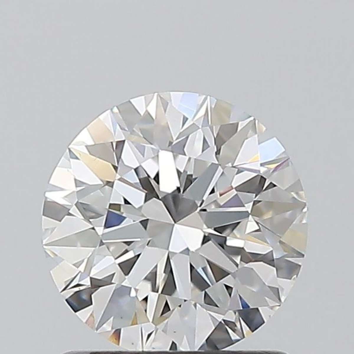 Certified Diamond GIA Carats 1.01 Color F Clarity VS2  EX  EX  EX Fluorescence NON Brown No Green No Milky No EyeClean 100%