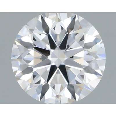 Certified Diamond IGI Carats 0.43 Color D Clarity VS2  EX  EX  EX Fluorescence FNT Brown No Green No Milky No EyeClean 100%