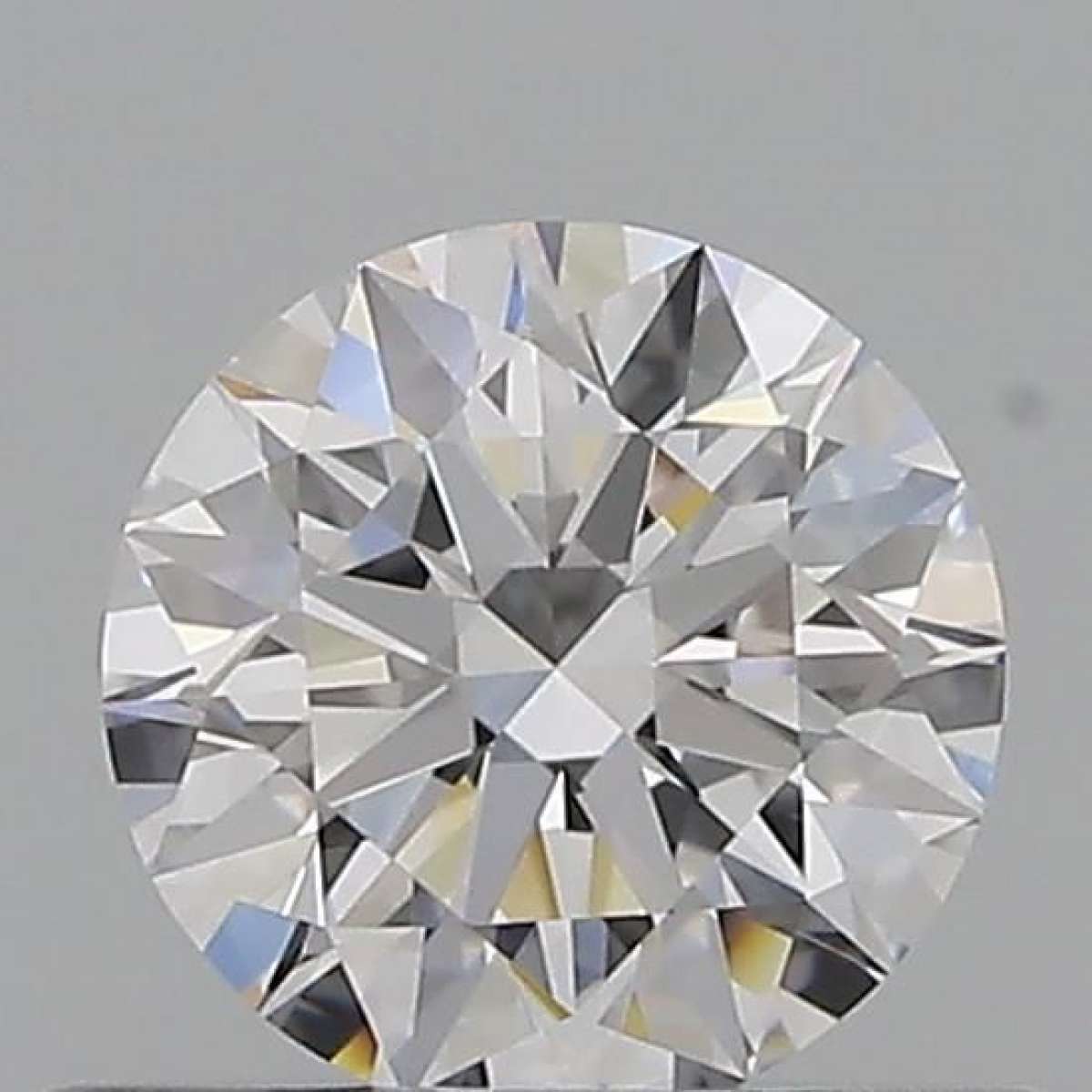 Certified Diamond GIA Carats 0.52 Color D Clarity VVS2  EX  EX  EX Fluorescence FNT Brown No Green No Milky No EyeClean 100%