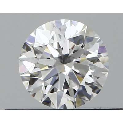 Certified Diamond GIA Carats 0.32 Color D Clarity VVS1  EX  EX  EX Fluorescence FNT Brown No Green No Milky No EyeClean 100%