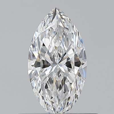 Certified Diamond GIA Carats 0.5 Color E Clarity VVS2  -  EX  VG Fluorescence NON Brown No Green No Milky No EyeClean 100%