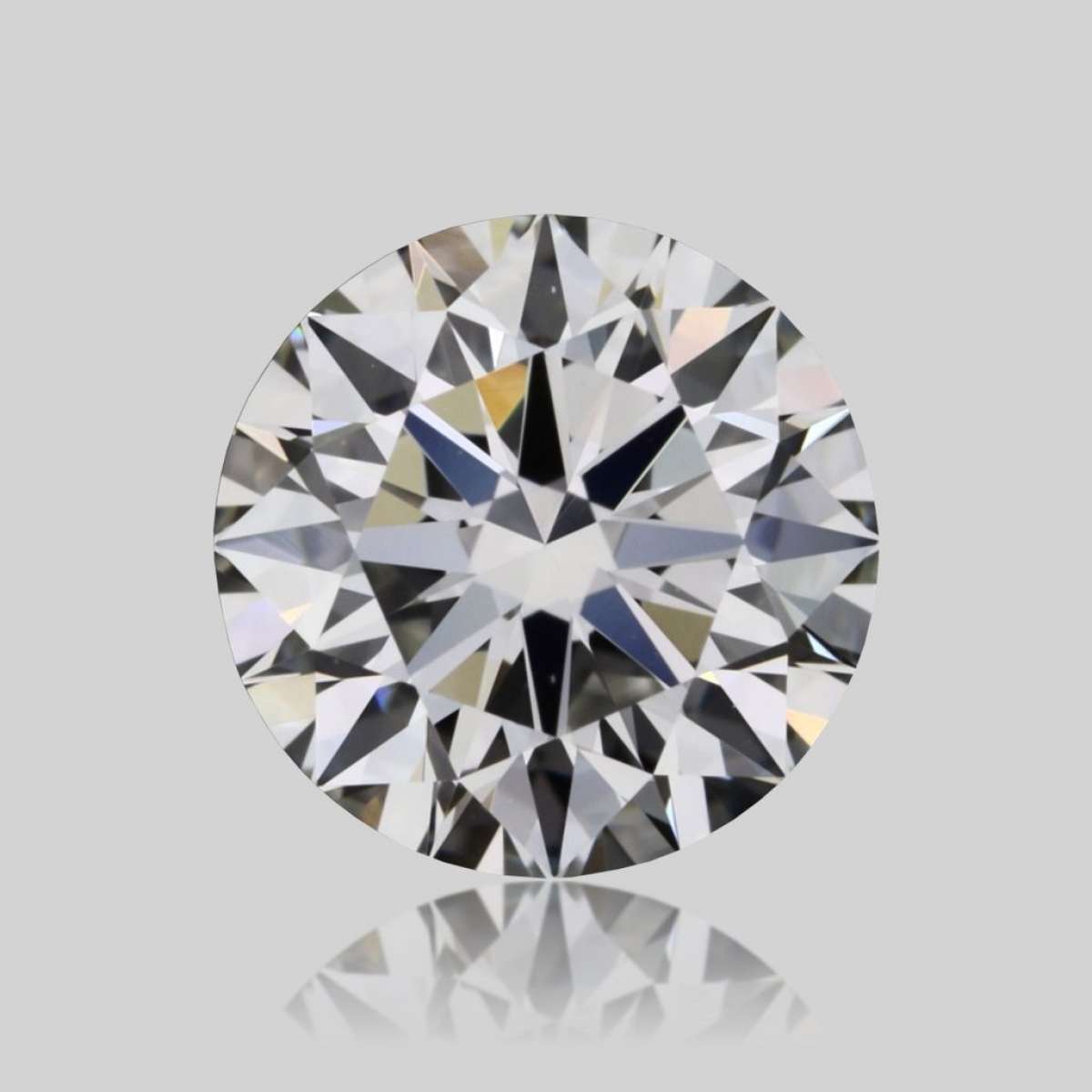 Certified Diamond IGI Carats 0.5 Color F Clarity IF  EX  EX  EX Fluorescence NON Brown No Green No Milky No EyeClean 100%