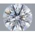 Certified Diamond GIA Carats 0.18 Color E Clarity VVS2  EX  EX  EX Fluorescence FNT Brown No Green No Milky No EyeClean 100%