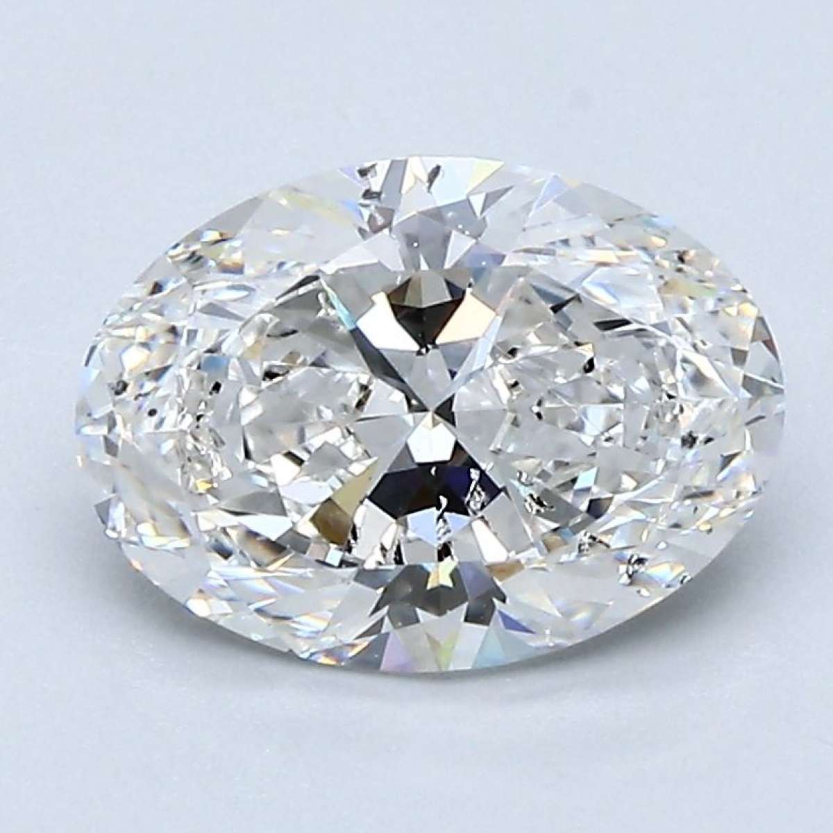 Certified Diamond GIA Carats 1.7 Color F Clarity SI2 - EX EX Fluorescence FNT Brown No Green No Milky No EyeClean 100% Certified Diamond GIA Carats 1.7 Color F Clarity SI2 - EX EX Fluorescence FNT Brown No Green No Milky No EyeClean 100%