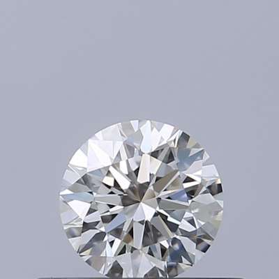 Certified Diamond GIA Carats 0.37 Color G Clarity VVS2  EX  EX  EX Fluorescence NON Brown No Milky No EyeClean 100%