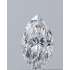Diamante Certificato GIA Carati 0.3 Colore D Purezza VS1  -  EX  VG Fluorescenza NON Brown No Green No Milky No EyeClean 100%