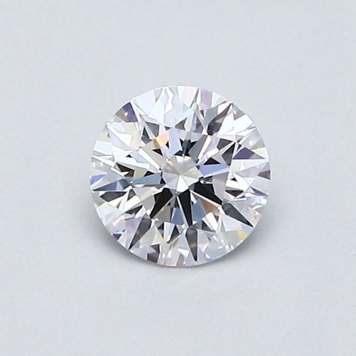 Certified Diamond GIA Carats 0.53 Color D Clarity VVS1  EX  EX  EX Fluorescence FNT Brown No Green No Milky No EyeClean 100%