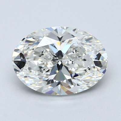 Diamante Certificato GIA Carati 1.8 Colore H Purezza SI1  -  EX  EX Fluorescenza NON Brown No Green No Milky No EyeClean 100%