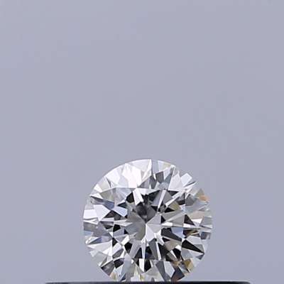 Certified Diamond IGI Carats 0.18 Color F Clarity VVS2  EX  EX  EX Fluorescence NON Brown No Milky No EyeClean 100%