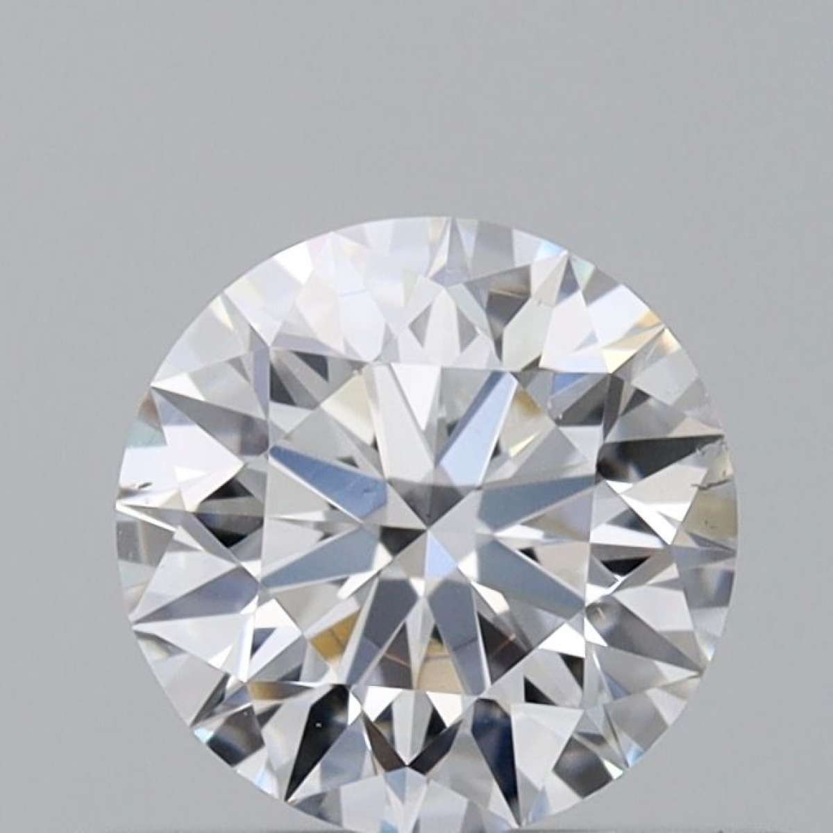 Certified Diamond GIA Carats 0.45 Color E Clarity VS2  EX  EX  EX Fluorescence FNT Brown No Green No Milky No EyeClean 100%