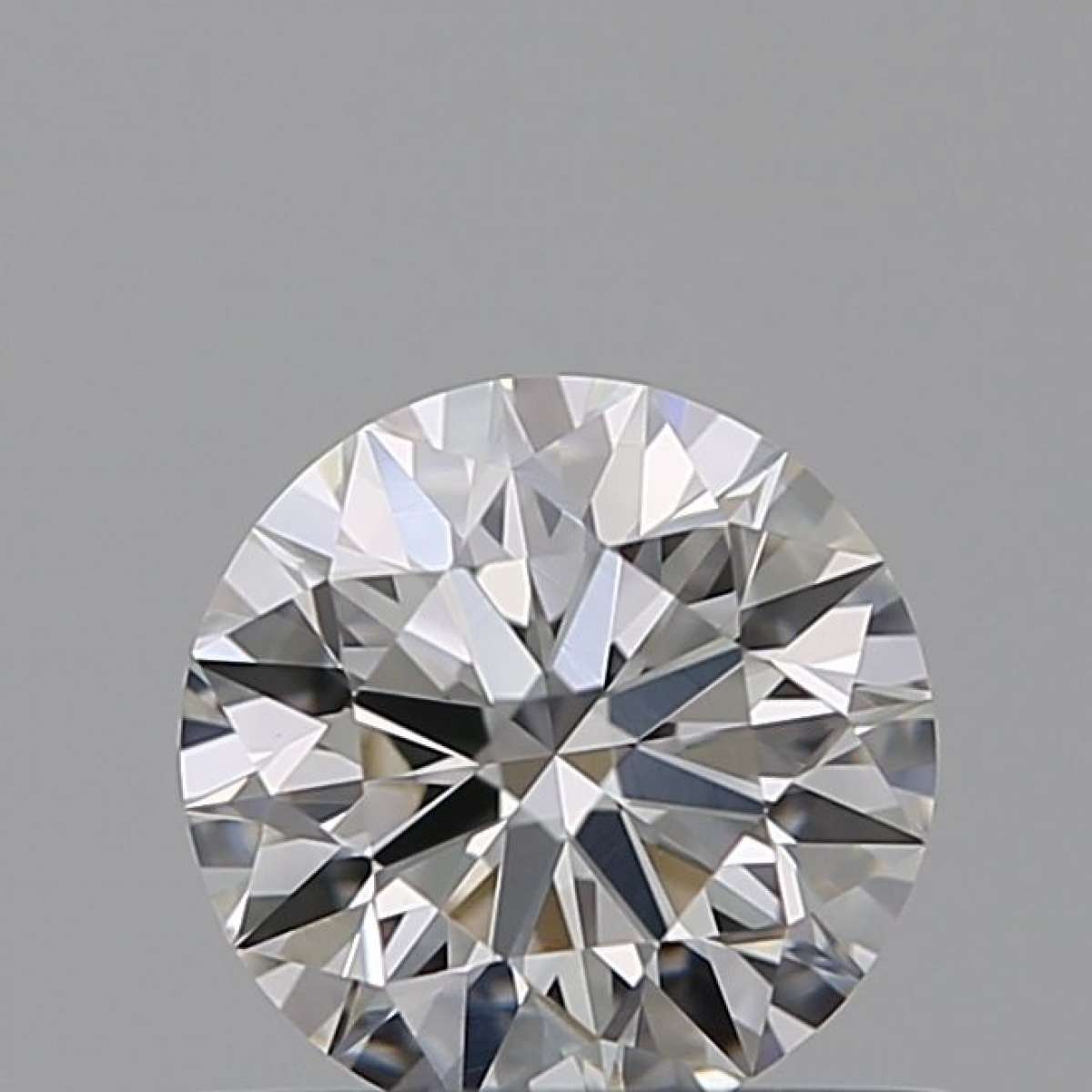 Certified Diamond GIA Carats 0.55 Color F Clarity VVS2  EX  EX  EX Fluorescence NON Brown No Milky No EyeClean 100%