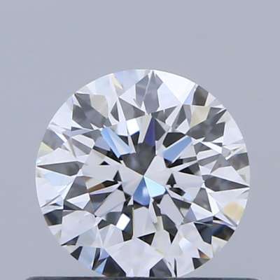 Certified Diamond GIA Carats 0.51 Color F Clarity VVS1  EX  EX  EX Fluorescence NON Brown No Milky No EyeClean 100%