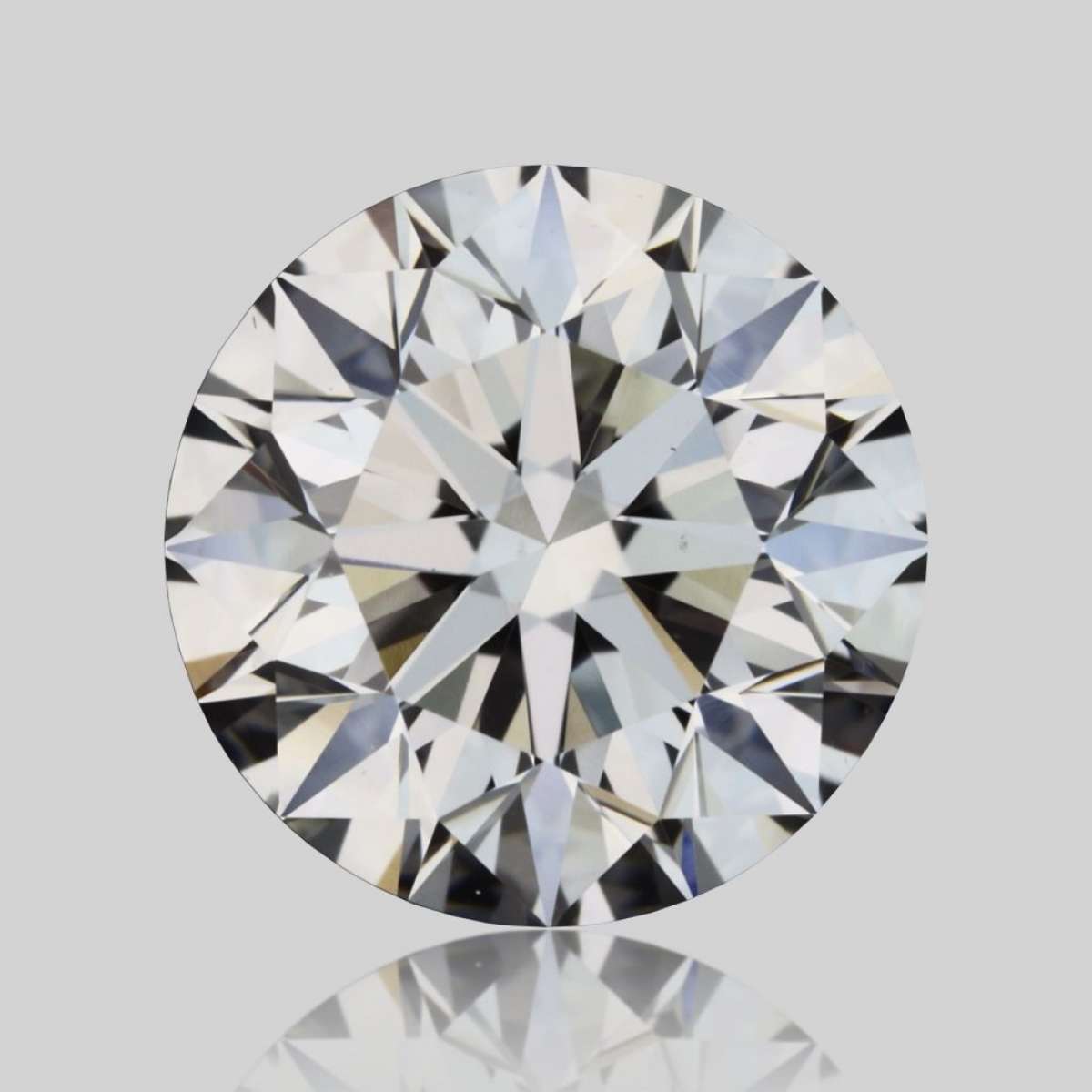 Certified Diamond HRD Carats 1.0 Color F Clarity VS1  EX  EX  EX Fluorescence NON Brown No Green No Milky No EyeClean 100%