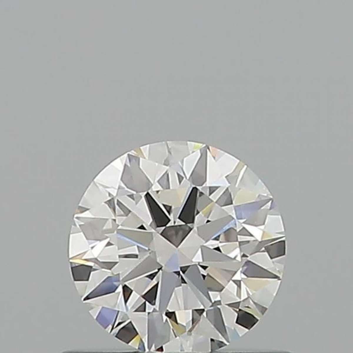 Certified Diamond GIA Carats 0.6 Color H Clarity VVS2  EX  EX  EX Fluorescence FNT Brown No Milky No EyeClean 100%