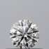 Certified Diamond GIA Carats 0.26 Color F Clarity VVS1  EX  EX  EX Fluorescence NON Brown No Milky No EyeClean 100%