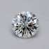 Certified Diamond GIA Carats 0.26 Color F Clarity VVS2  EX  EX  EX Fluorescence NON Brown No Green No Milky No EyeClean 100%