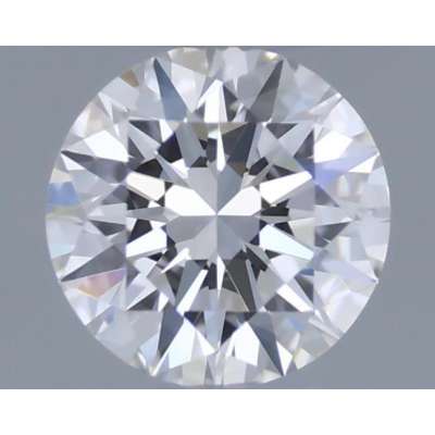 Diamante Certificato GIA Carati 0.19 Colore E Purezza VVS2  EX  EX  EX Fluorescenza FNT Brown No Green No Milky No EyeClean 100%