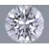 Certified Diamond GIA Carats 0.19 Color E Clarity VVS2  EX  EX  EX Fluorescence FNT Brown No Green No Milky No EyeClean 100%