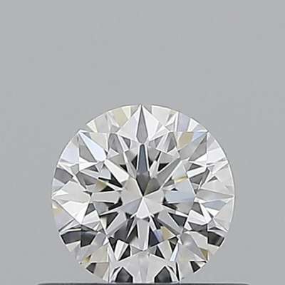 Certified Diamond GIA Carats 0.5 Color E Clarity VVS1  EX  EX  VG Fluorescence NON Brown No Green No Milky No EyeClean 100%