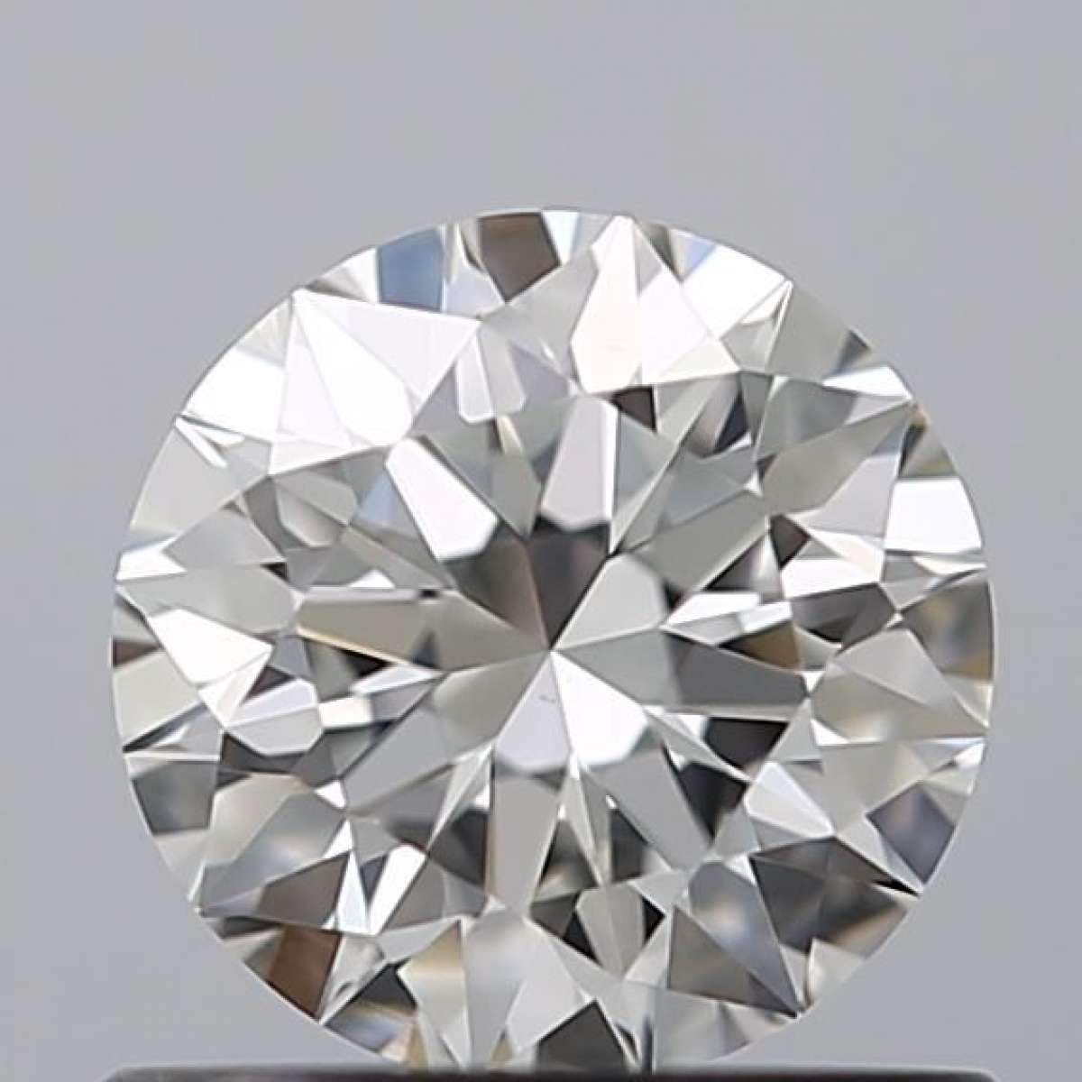 Certified Diamond GIA Carats 0.58 Color F Clarity VS1  EX  EX  EX Fluorescence NON Brown No Milky No EyeClean 100%