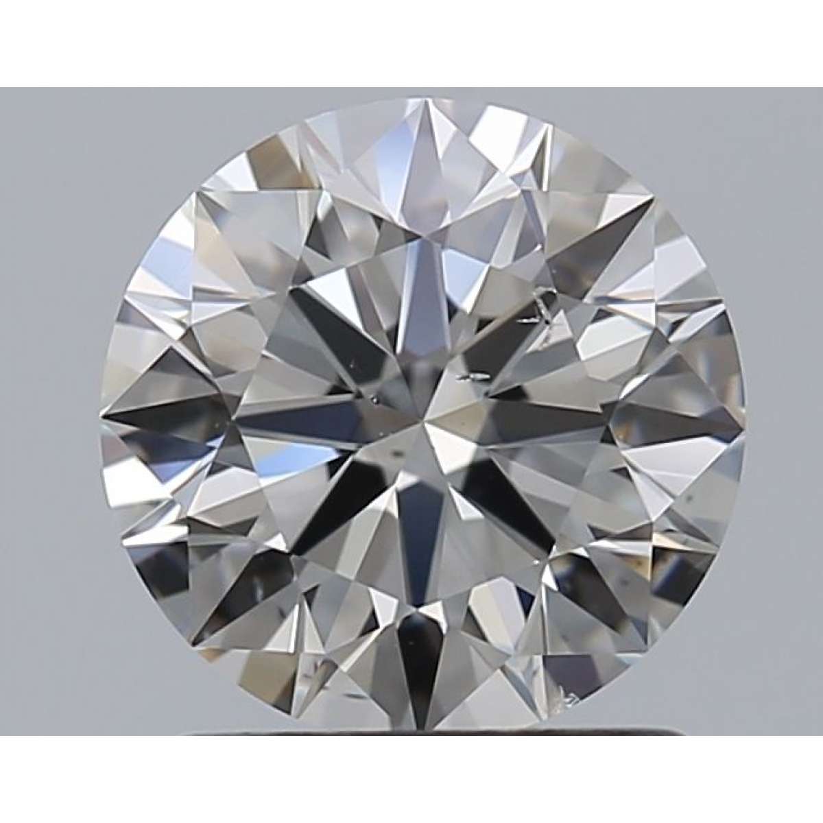 Certified Diamond GIA Carats 1.2 Color F Clarity SI1  EX  EX  EX Fluorescence FNT Brown No Green No Milky No EyeClean 100%