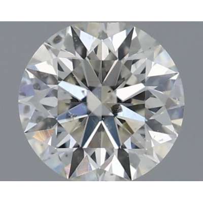 Certified Diamond HRD Carats 0.33 Color H Clarity SI2  EX  EX  EX Fluorescence MED Brown No Green No Milky No EyeClean 100%