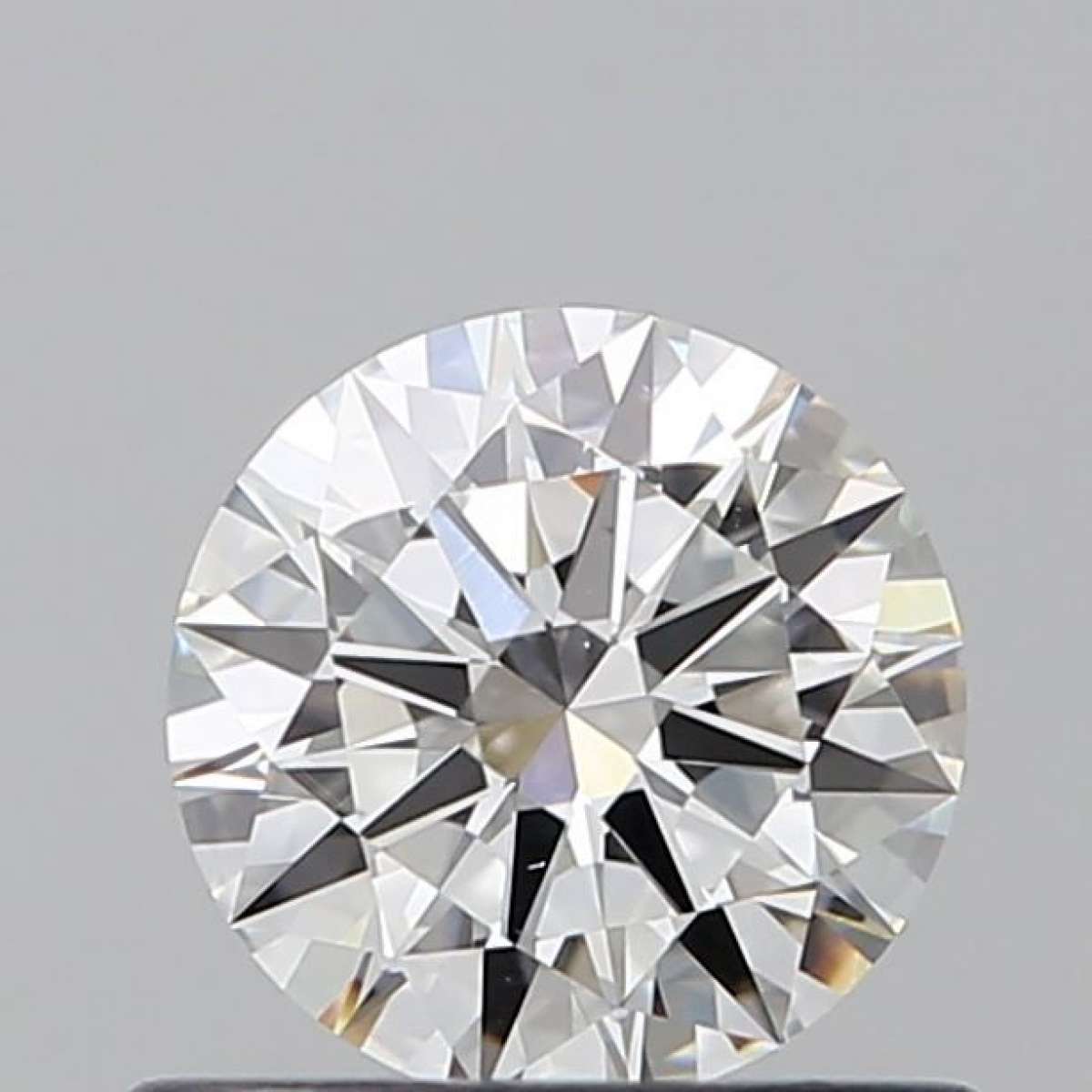 Certified Diamond GIA Carats 0.6 Color F Clarity VS2  EX  EX  EX Fluorescence FNT Brown No Green No Milky No EyeClean 100%