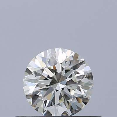 Certified Diamond IGI Carats 0.4 Color H Clarity IF  EX  EX  EX Fluorescence NON Brown No Milky No EyeClean 100%