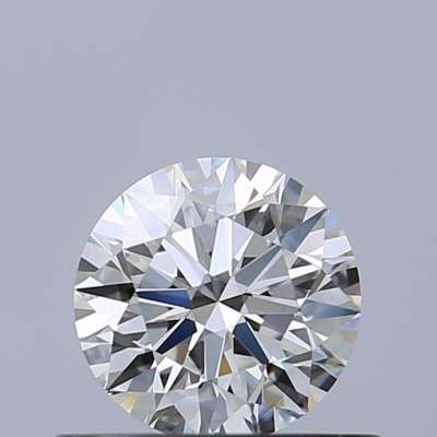 Certified Diamond GIA Carats 0.52 Color F Clarity VVS1  EX  EX  EX Fluorescence NON Brown No Milky No EyeClean 100%