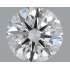 Certified Diamond GIA Carats 0.3 Color D Clarity VVS2  EX  EX  EX Fluorescence FNT Brown No Green No Milky No EyeClean 100%