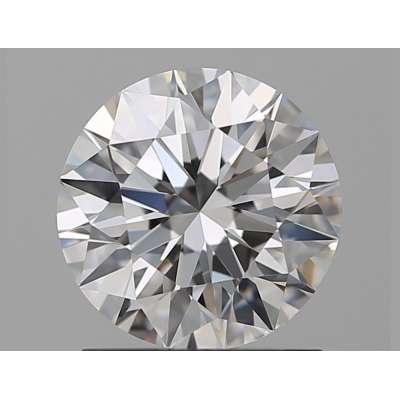 Certified Diamond GIA Carats 1.33 Color E Clarity VVS2  EX  EX  EX Fluorescence MED Brown No Green No Milky No EyeClean 100%