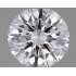 Diamante Certificato GIA Carati 0.19 Colore D Purezza VVS2  EX  EX  EX Fluorescenza NON Brown No Green No Milky No EyeClean 100%