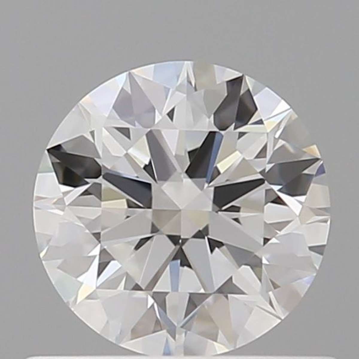 Certified Diamond GIA Carats 0.53 Color E Clarity VVS2  EX  EX  EX Fluorescence FNT Brown No Green No Milky No EyeClean 100%