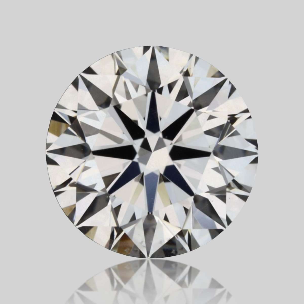 Certified Diamond IGI Carats 0.58 Color F Clarity VVS2  EX  EX  EX Fluorescence NON Brown No Green No Milky No EyeClean 100%