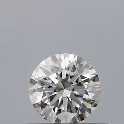Certified Diamond IGI Carats 0.35 Color F Clarity IF  EX  EX  EX Fluorescence NON Brown No Milky No EyeClean 100%