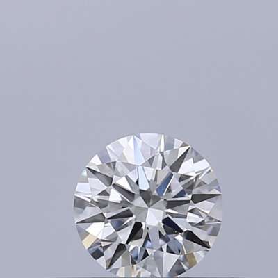 Certified Diamond GIA Carats 0.27 Color F Clarity VVS1  EX  EX  EX Fluorescence NON Brown No Milky No EyeClean 100%